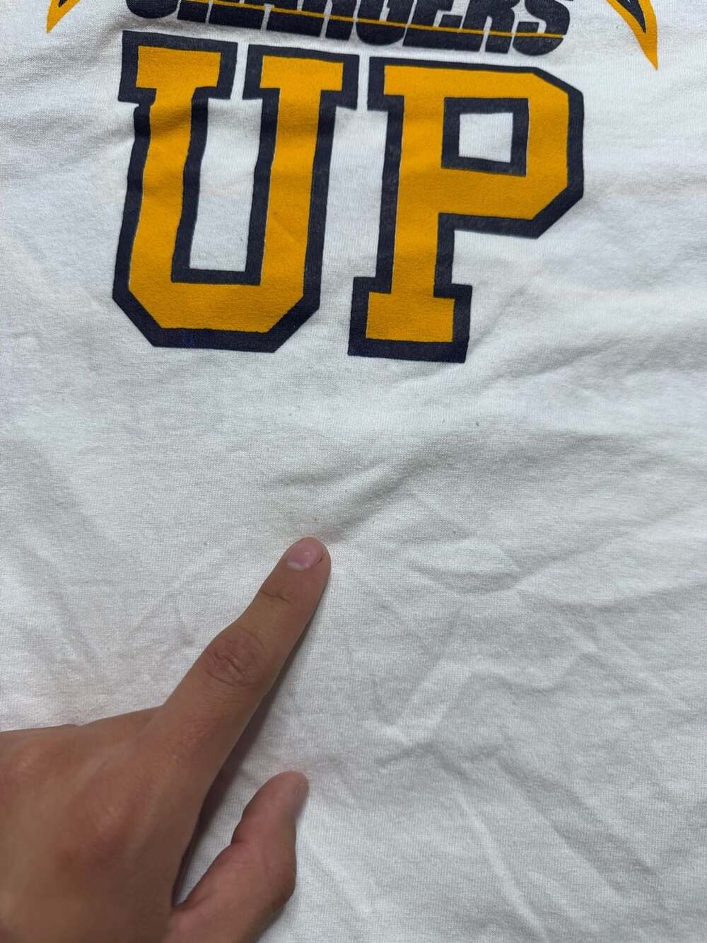San Diego Chargers Junior Seau #55 Bolt Up Tribute T-Shirt - Picture 3 of 8